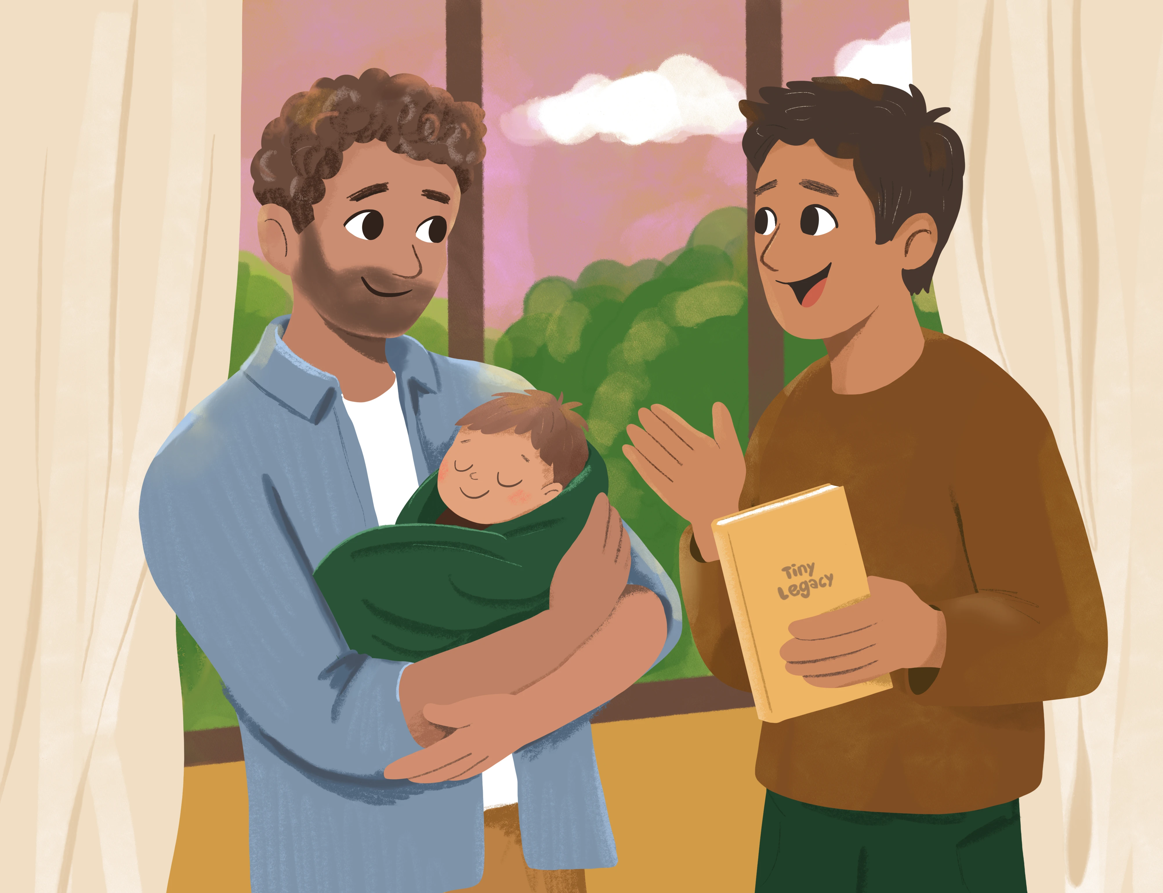 Hoe je vrienden en familie betrekt bij je nieuwe baby